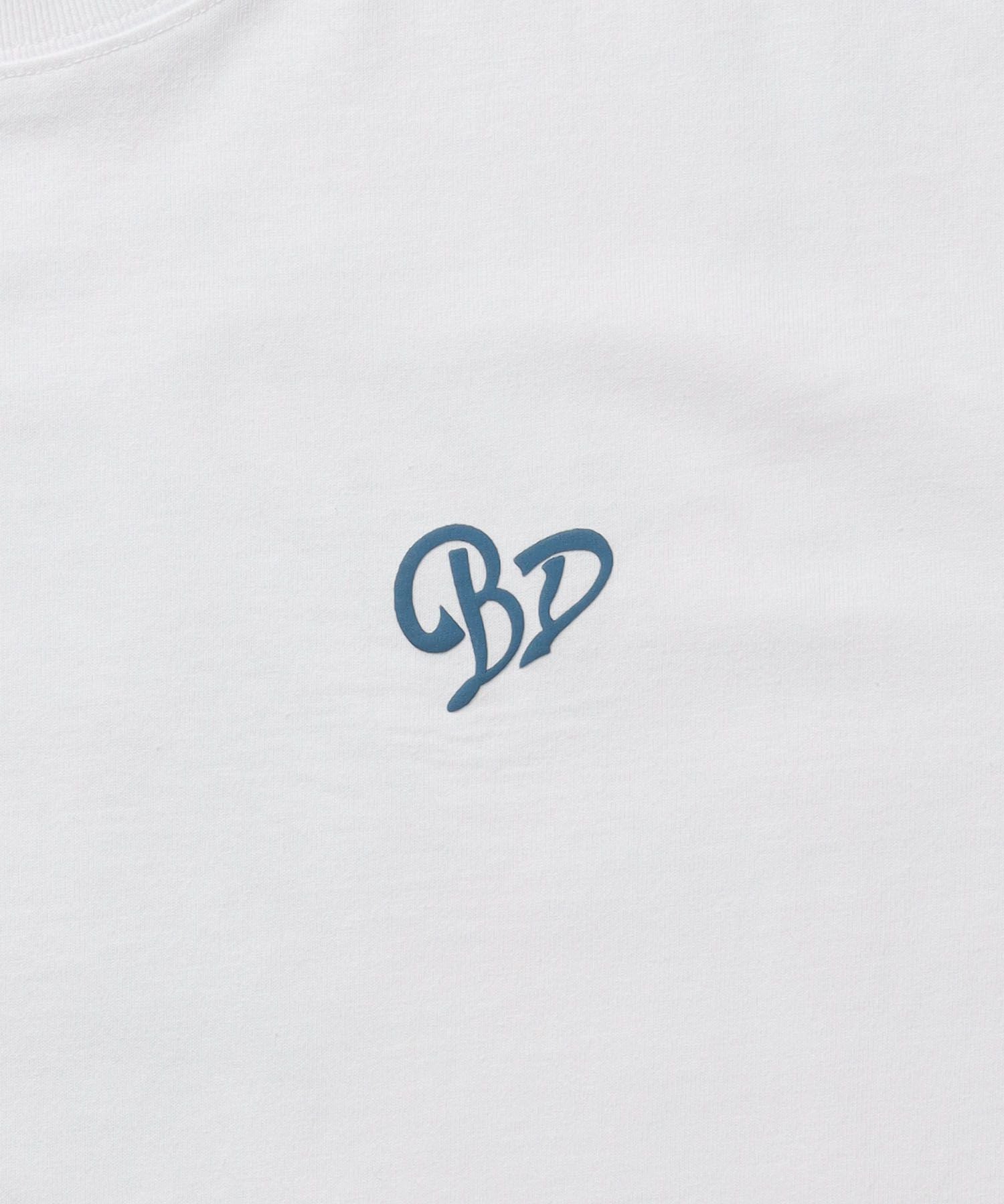 GRAPHIC WIDE L/S TEE / ワイドシルエット グラフィック ロンT 長袖 ユニセックス ホワイト