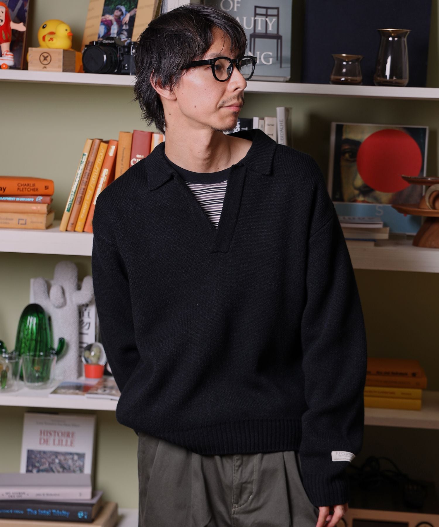 モデル:H178 Size:L:ブラック
