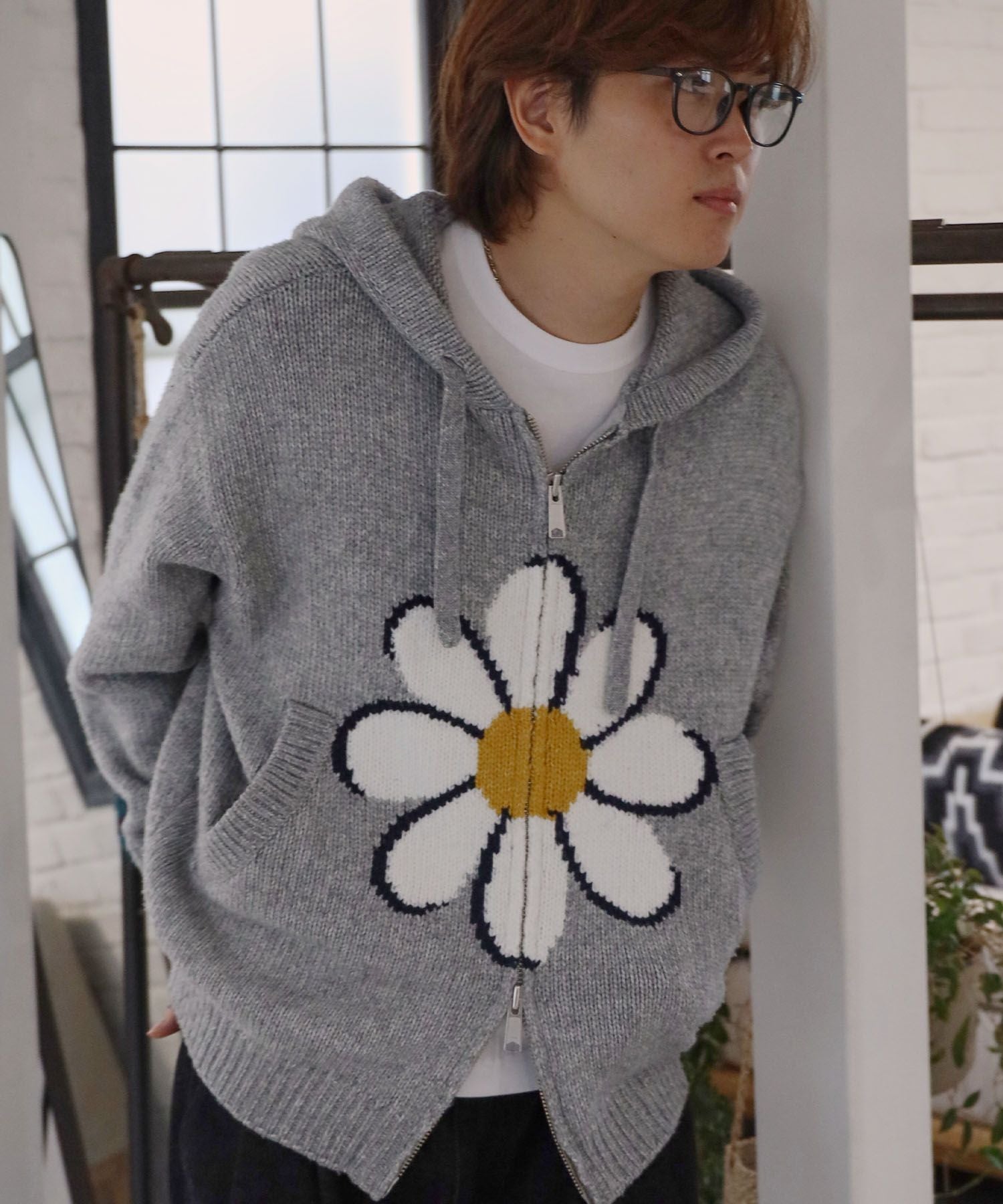 モデル:H178 Size:L アッシュグレー