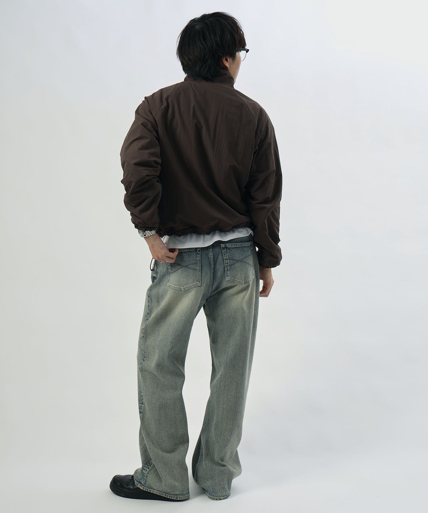 モデル:H177 Size:M ブラウン