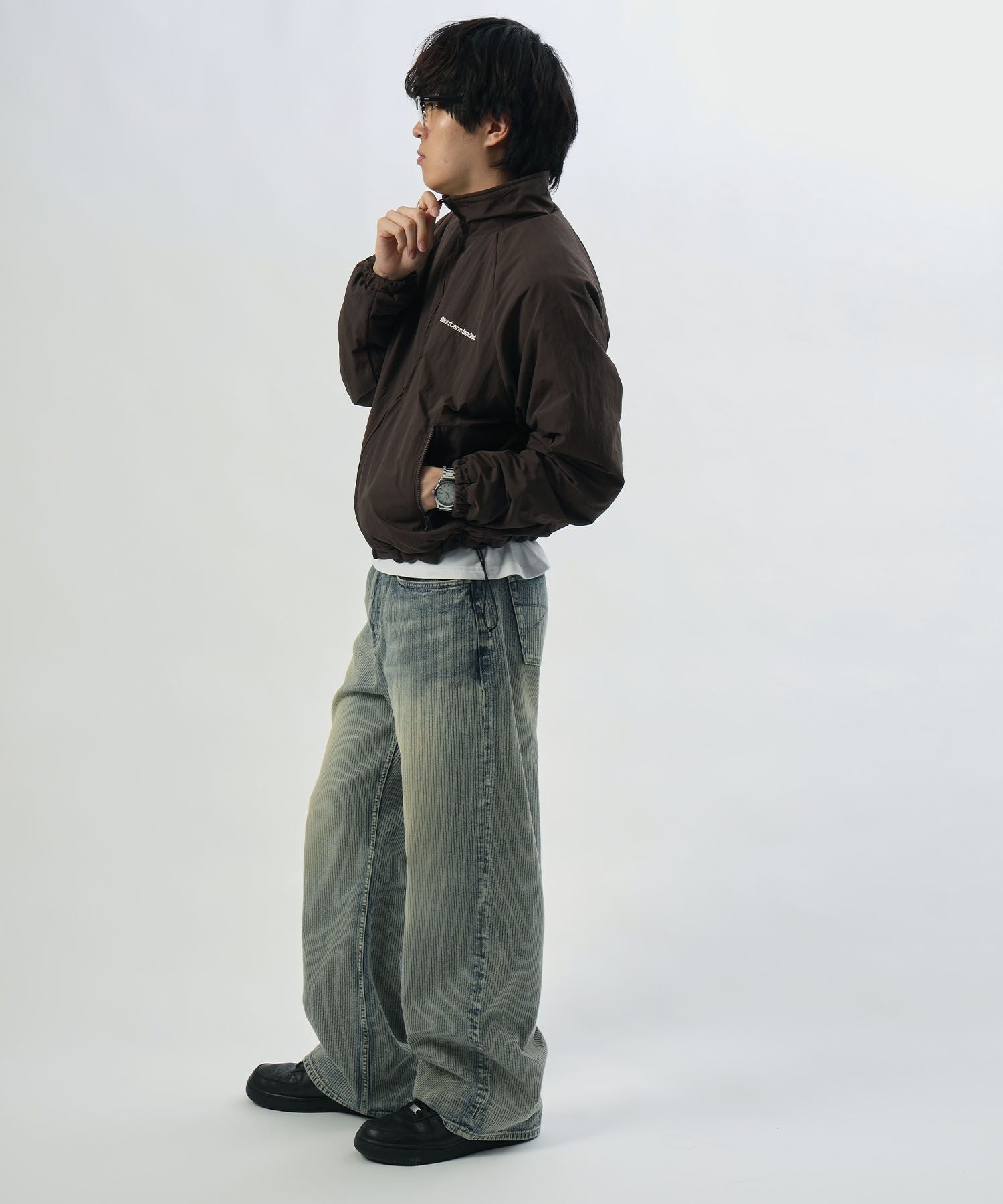 モデル:H177 Size:M ブラウン