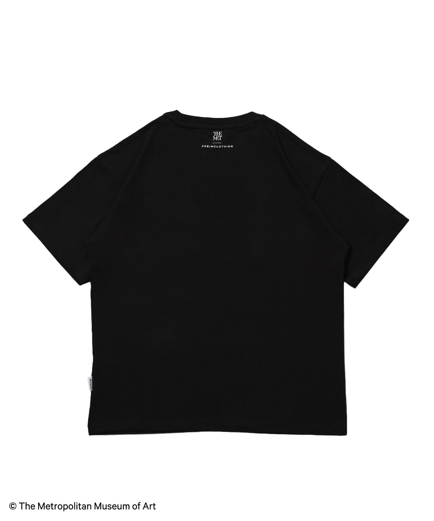 The Met名画プリントTシャツ / メトロポリタン美術館 半袖 クルーネック プリント ワンポイント フォト ブラック