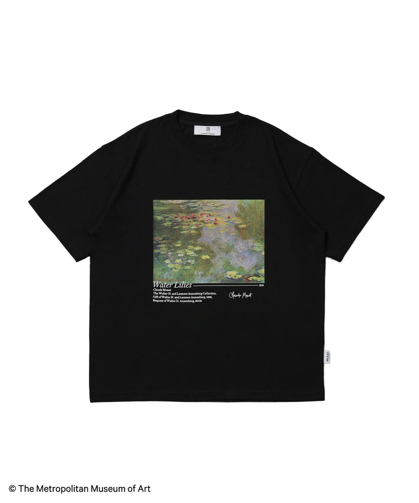 【FFEIN(フェイン)】The Met名画プリントTシャツ / メトロポリタン美術館 半袖 クルーネック プリント ワンポイント フォト 柄81