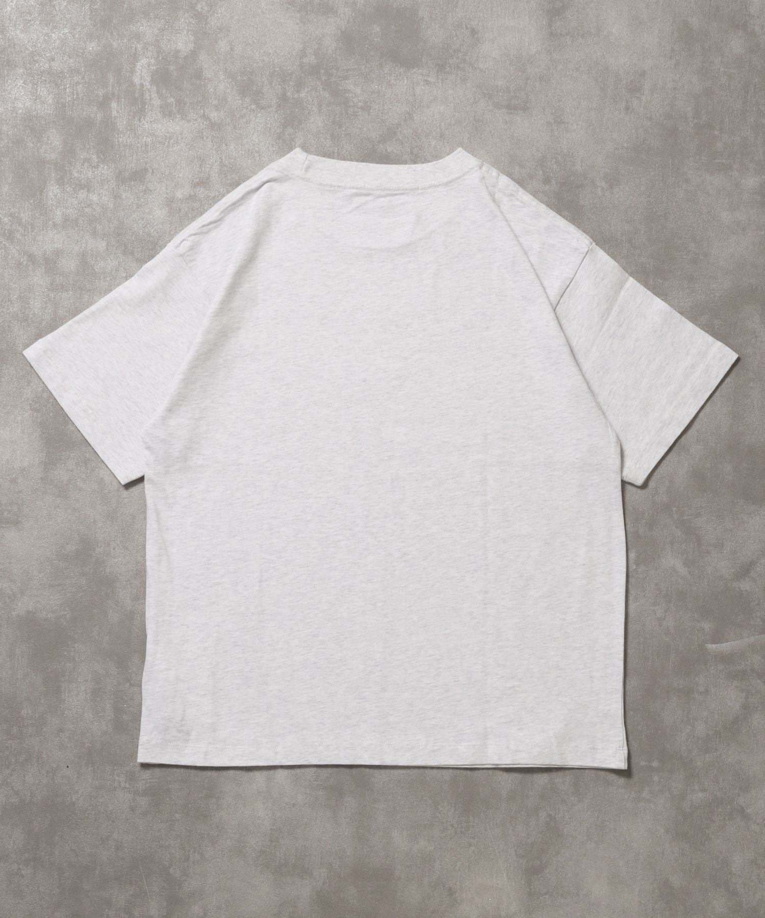 「ラフに着てもサマになる、太リブベーシックTシャツ」カラバリ太リブベーシックTシャツ アッシュグレー