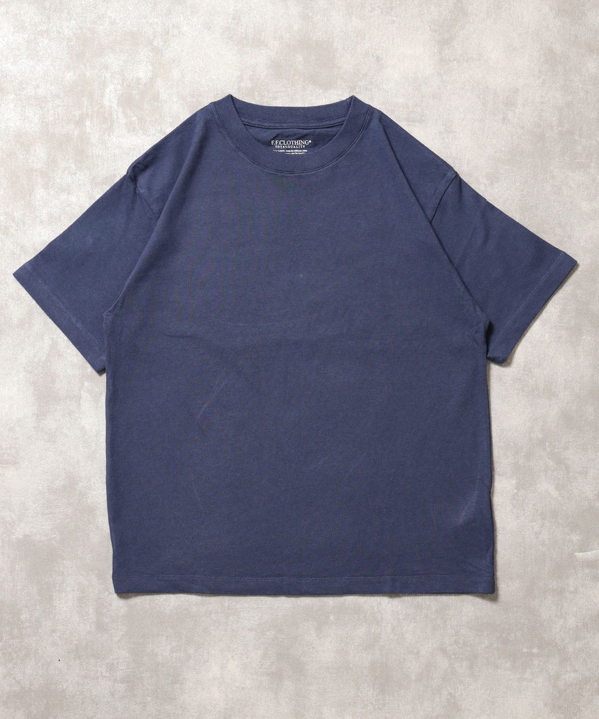 【FFEIN(フェイン)】「ラフに着てもサマになる、太リブベーシックTシャツ」カラバリ太リブベーシックTシャツ アッシュグレー