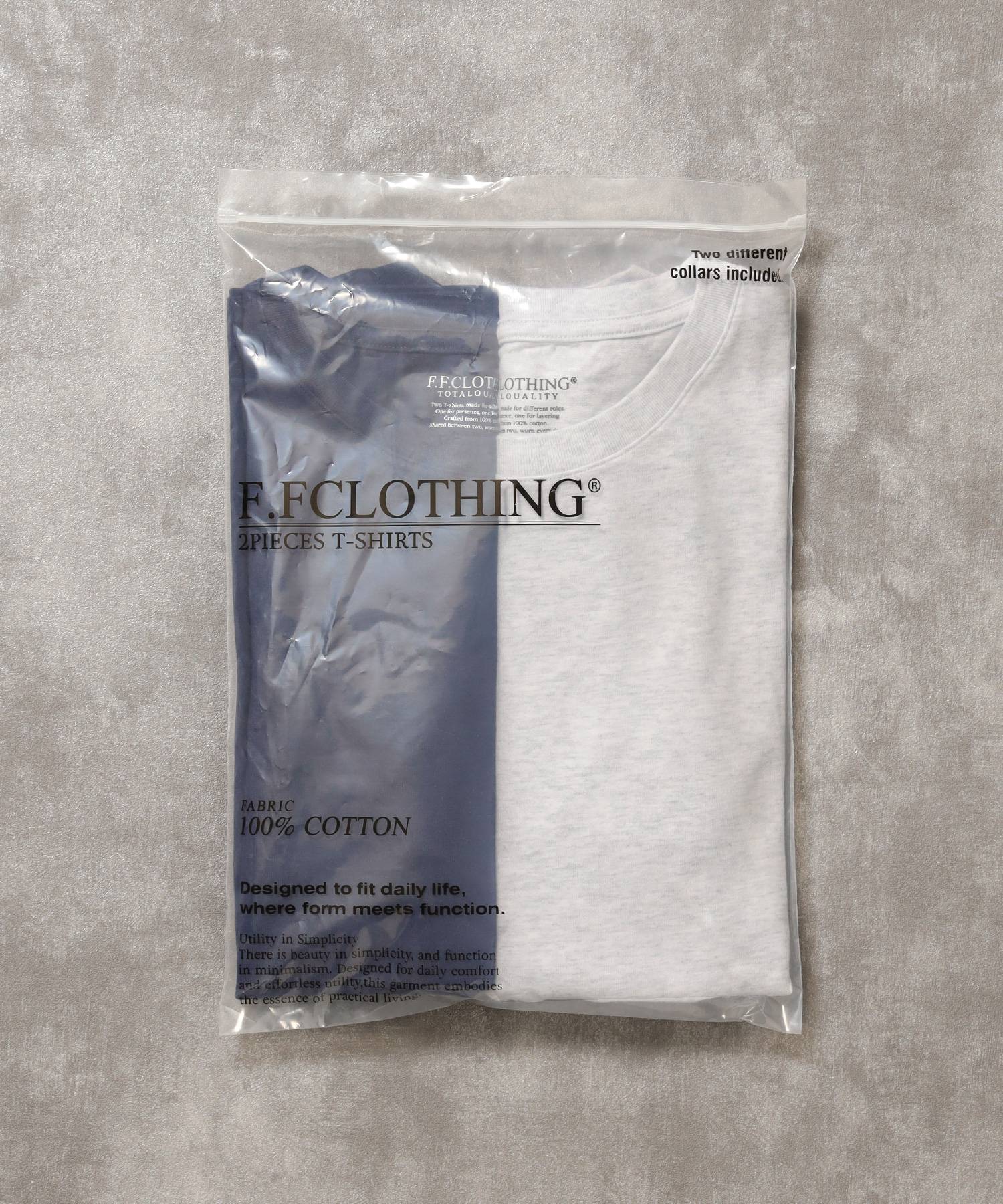 【FFEIN(フェイン)】「FFEINらしいミニマルな着こなしを叶える」カラバリ細リブベーシックTシャツ【バイオウォッシュ】 アッシュグレー