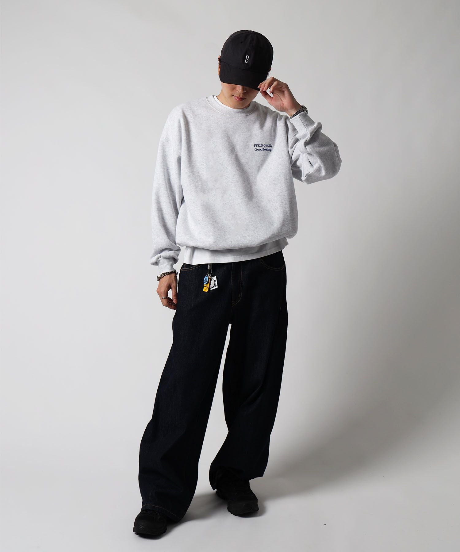 モデル:H178 Size:M アッシュグレー