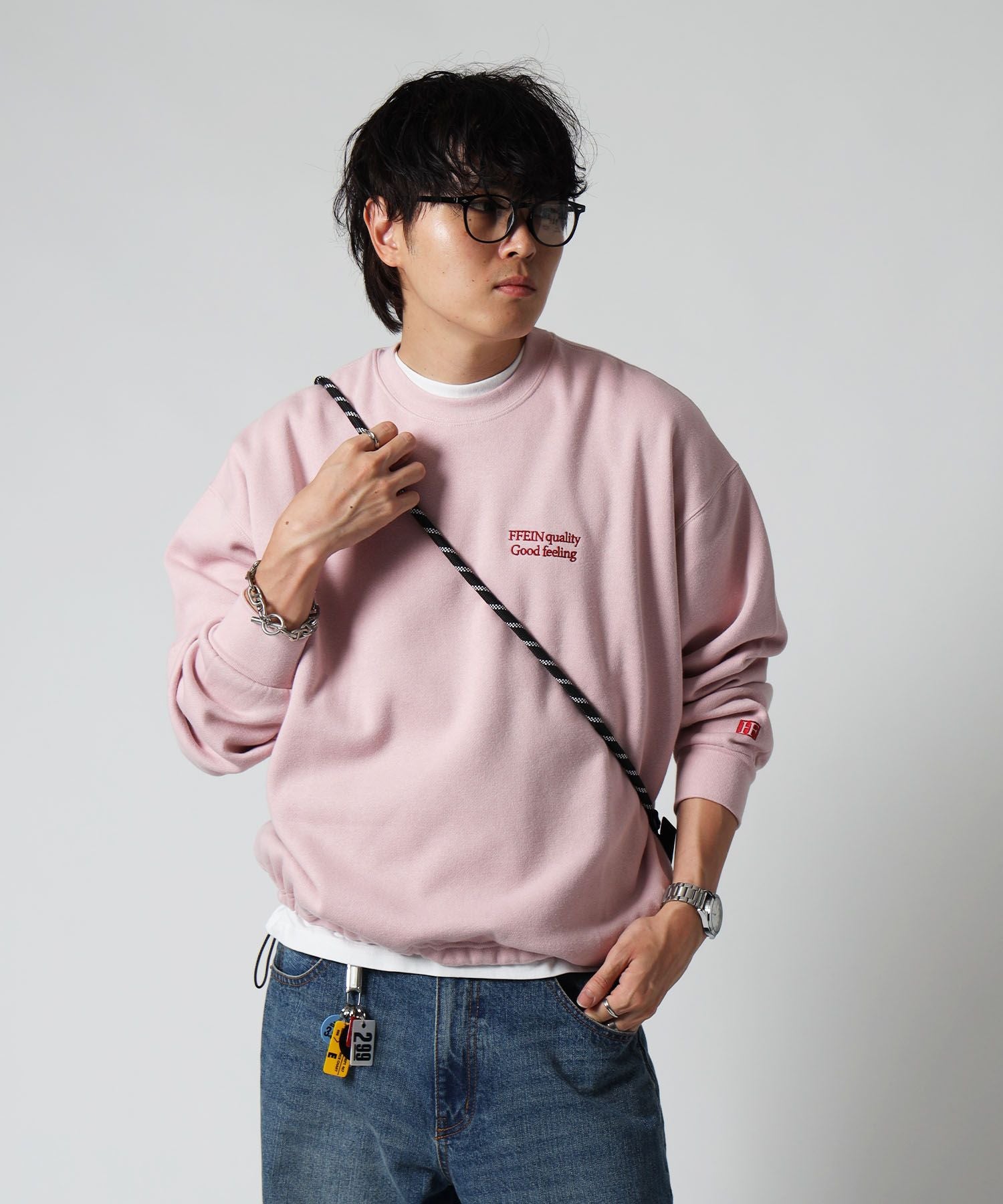 モデル:H178 Size:M ペールピンク