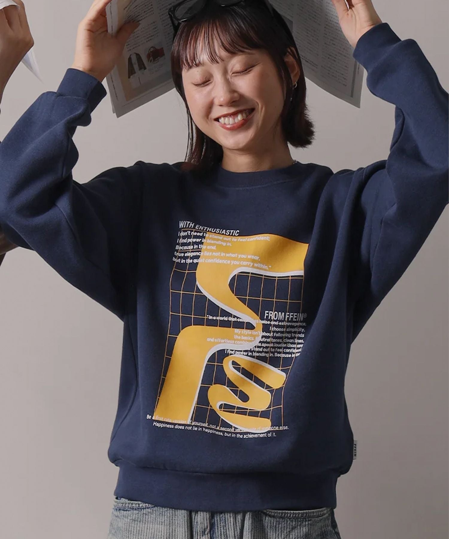 モデル:H163 Size:M:ネイビー