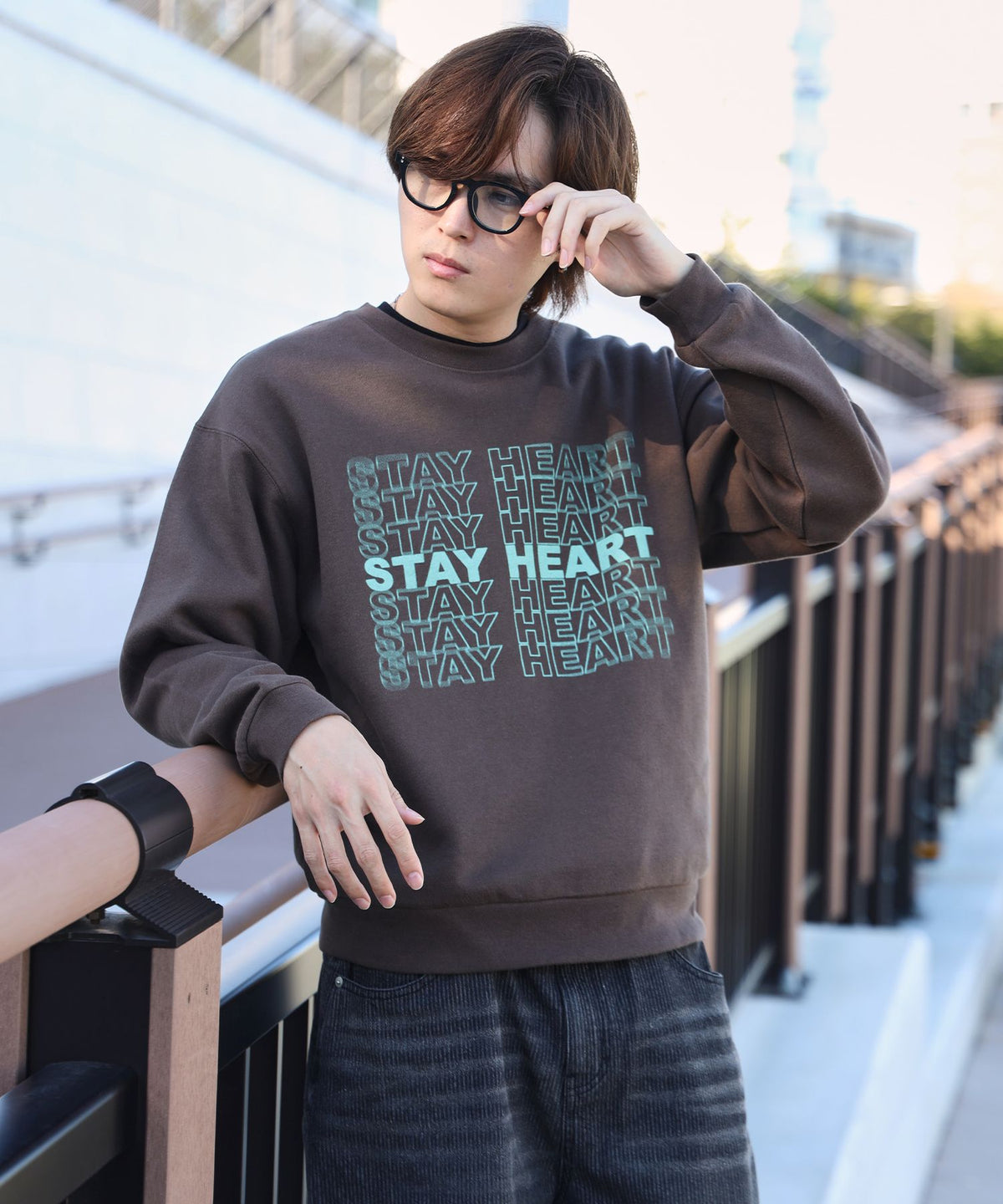モデル:H178 Size:L ブラウン