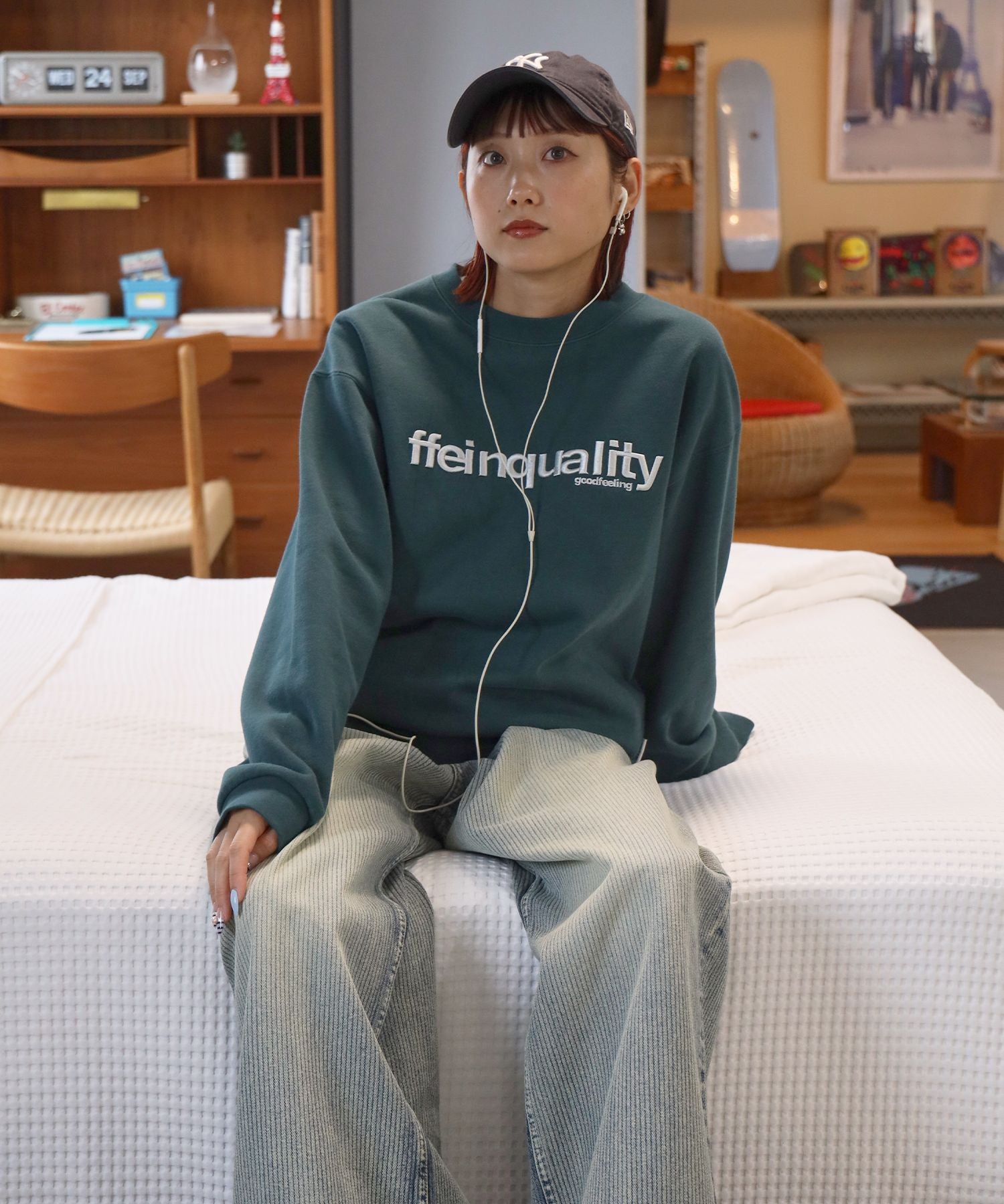 モデル:H163 Size : M : グリーン