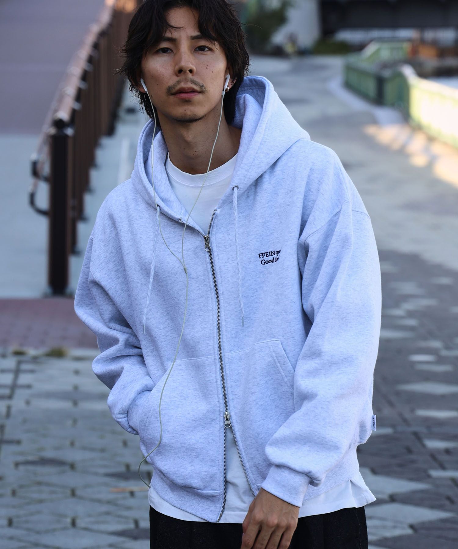 モデル:H178 Size:M アッシュグレー