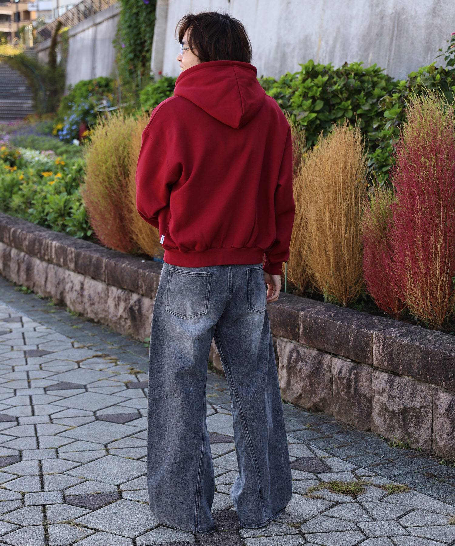 モデル:H178 Size:M ワイン