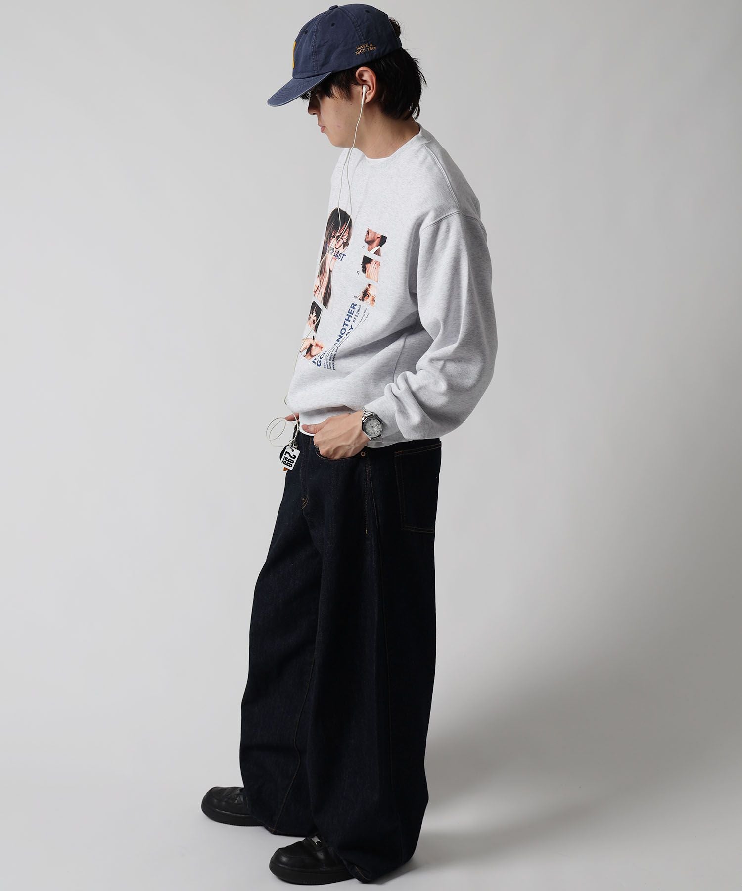 モデル:H178 Size:L アッシュグレー