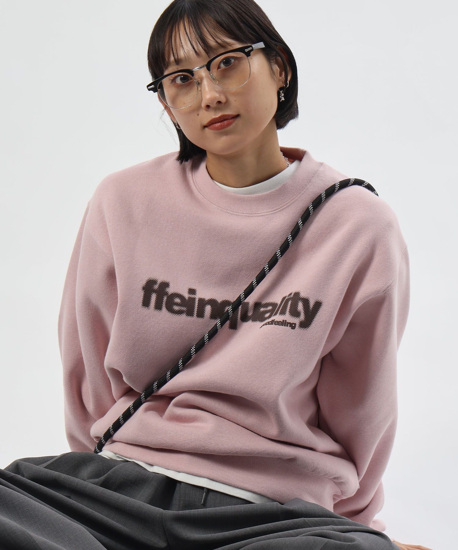 モデル:H163 Size:M ペールピンク