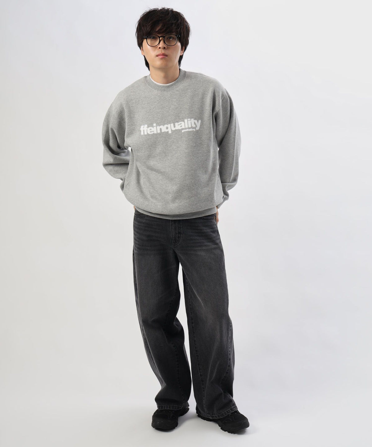 モデル:H177 Size:L M.グレー