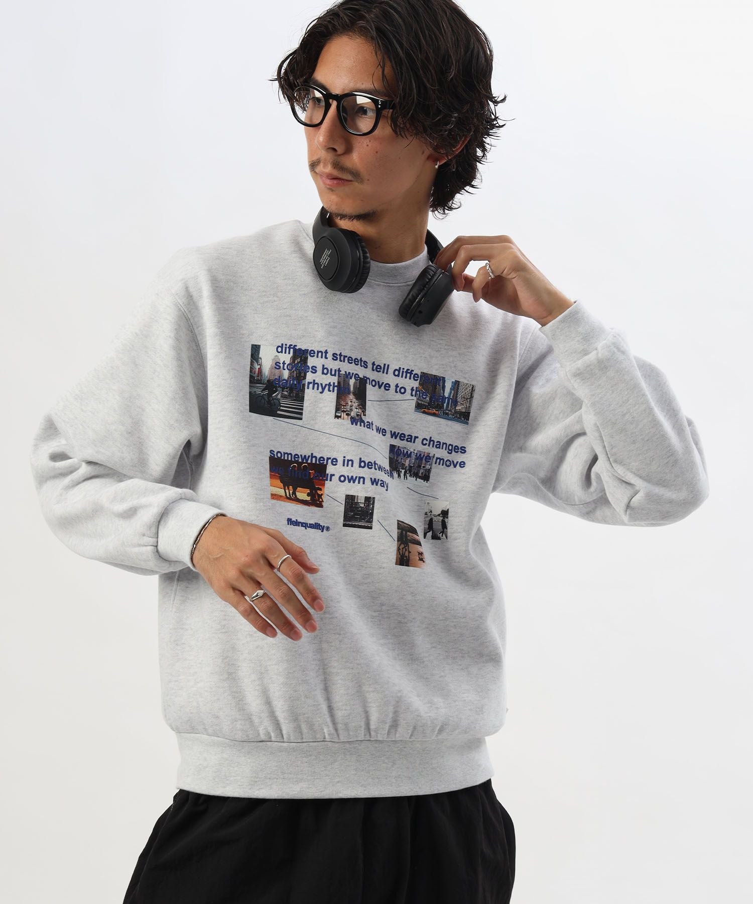 モデル:H177 Size:L アッシュグレー