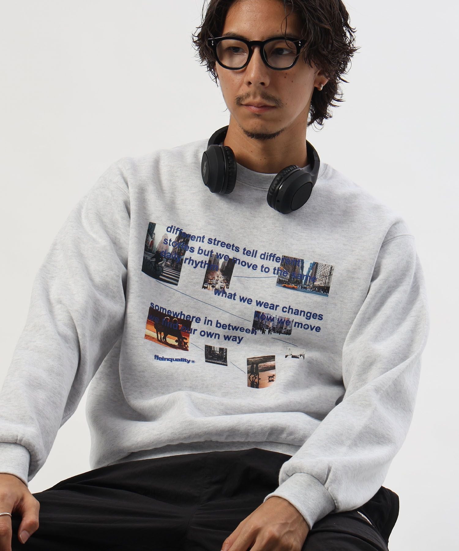 モデル:H177 Size:L アッシュグレー