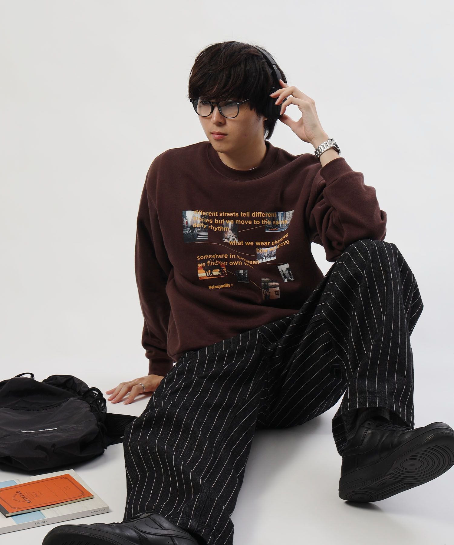 モデル:H177 Size:L ダークブラウン