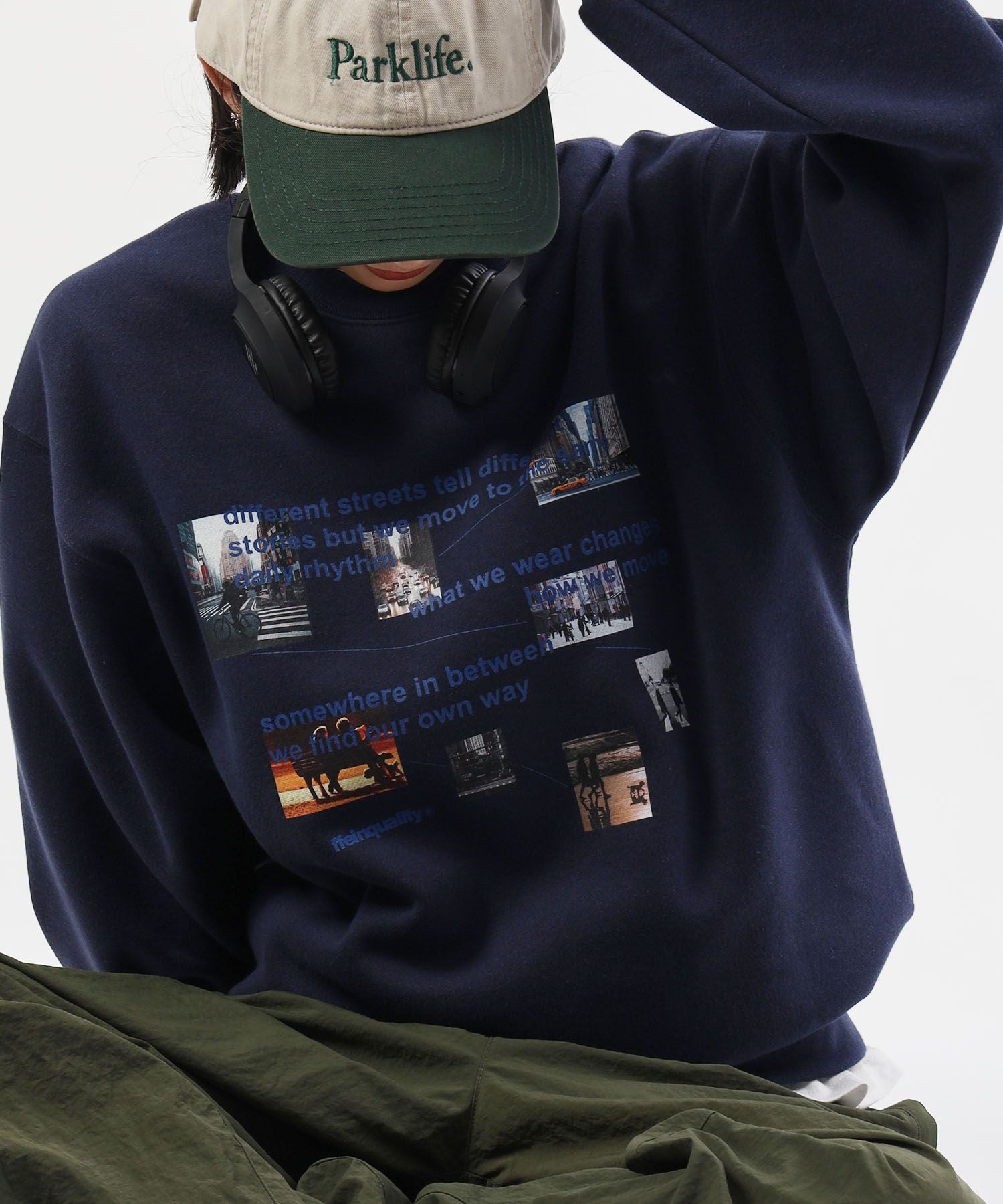 モデル:H163 Size:M ダークネイビー
