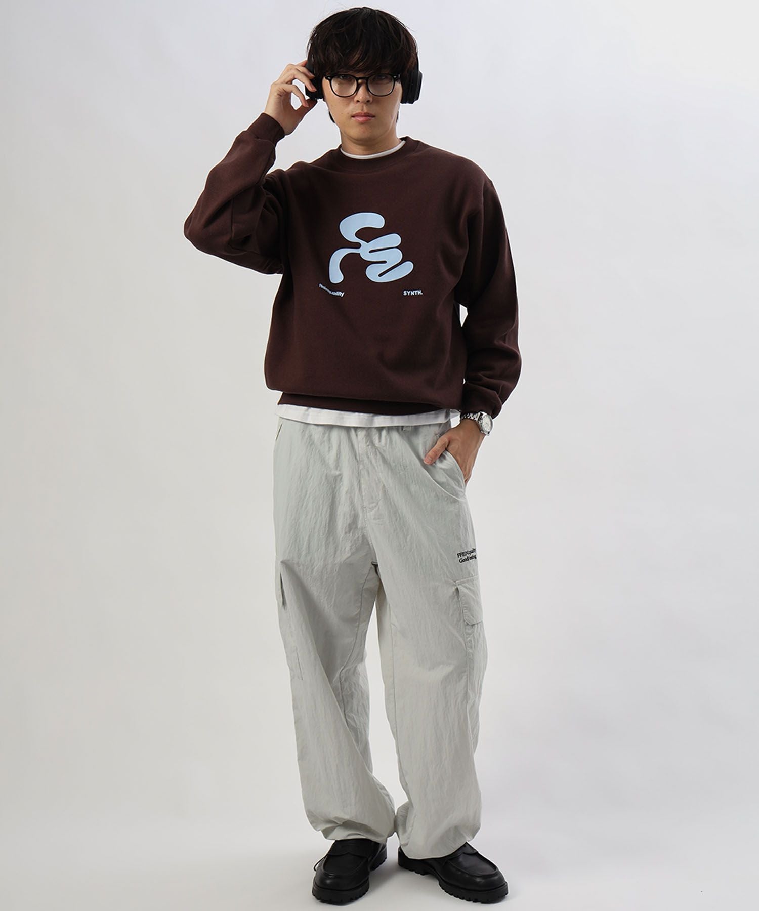 モデル:H177 Size:M ダークブラウン