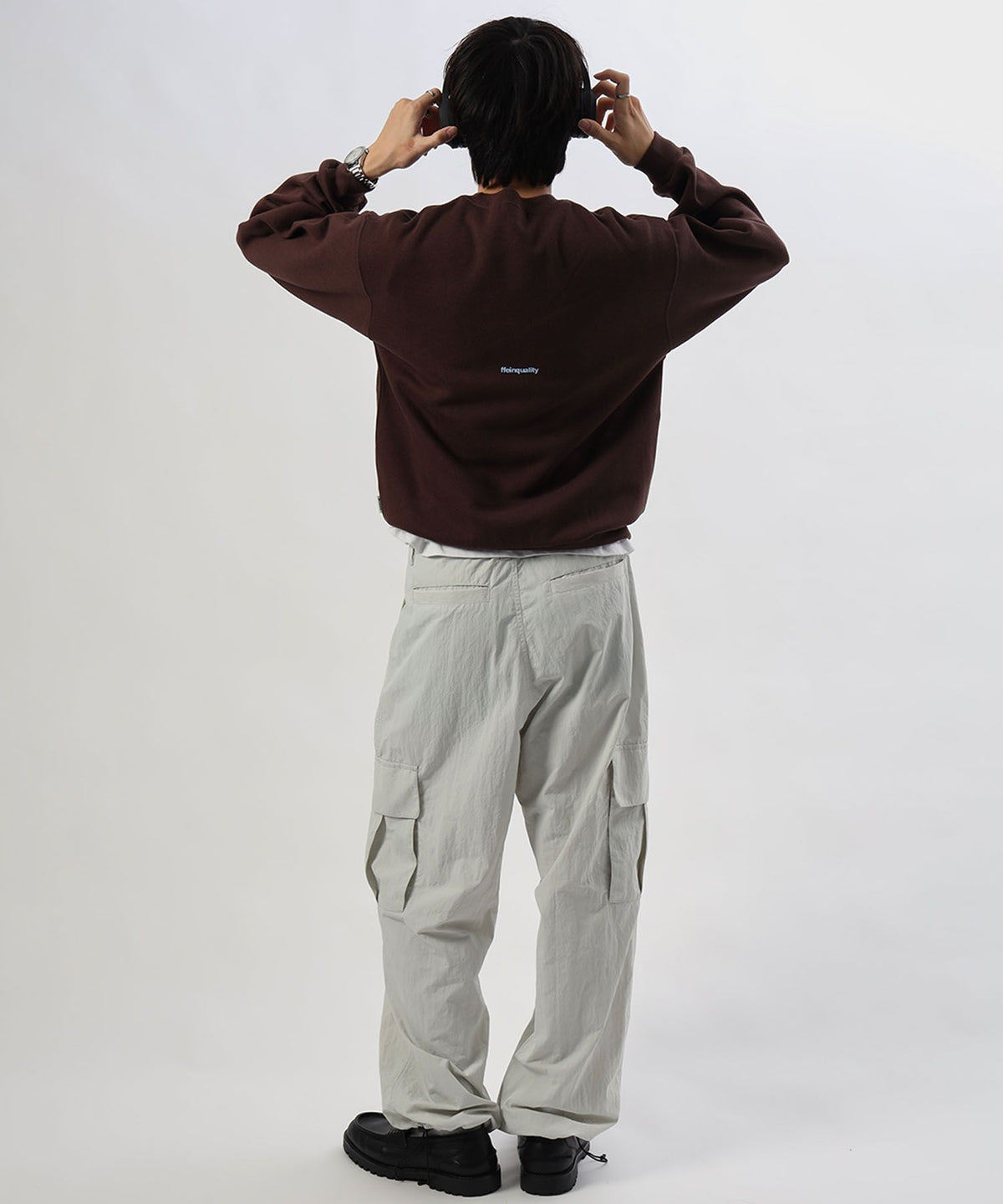 モデル:H177 Size:M ダークブラウン