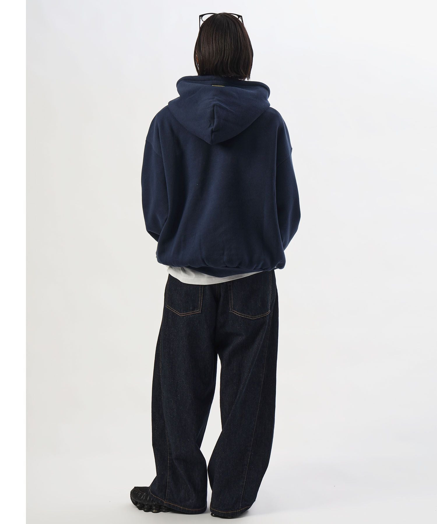 モデル:H163 Size:M ネイビー