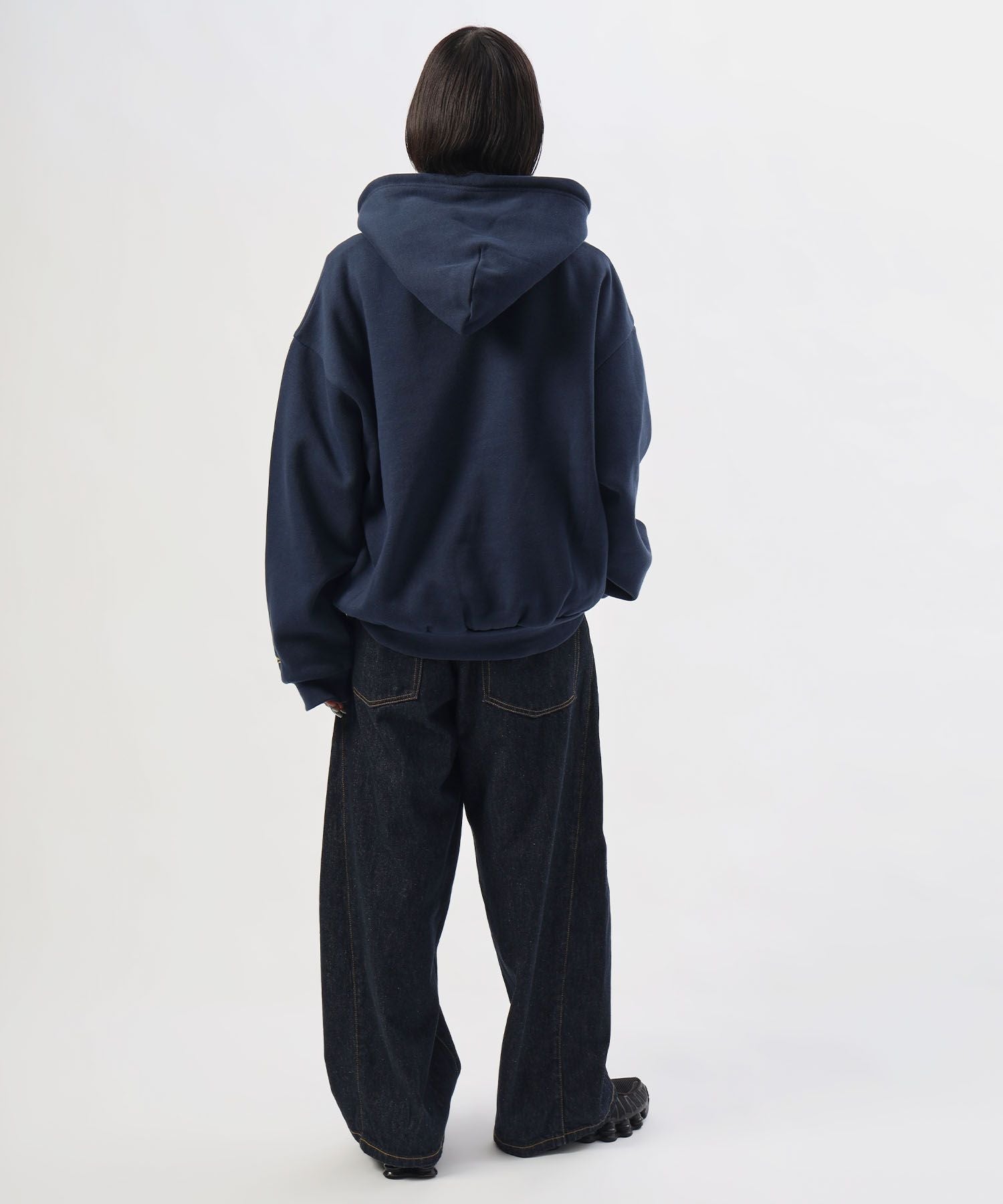 モデル:H163 Size:M ネイビー