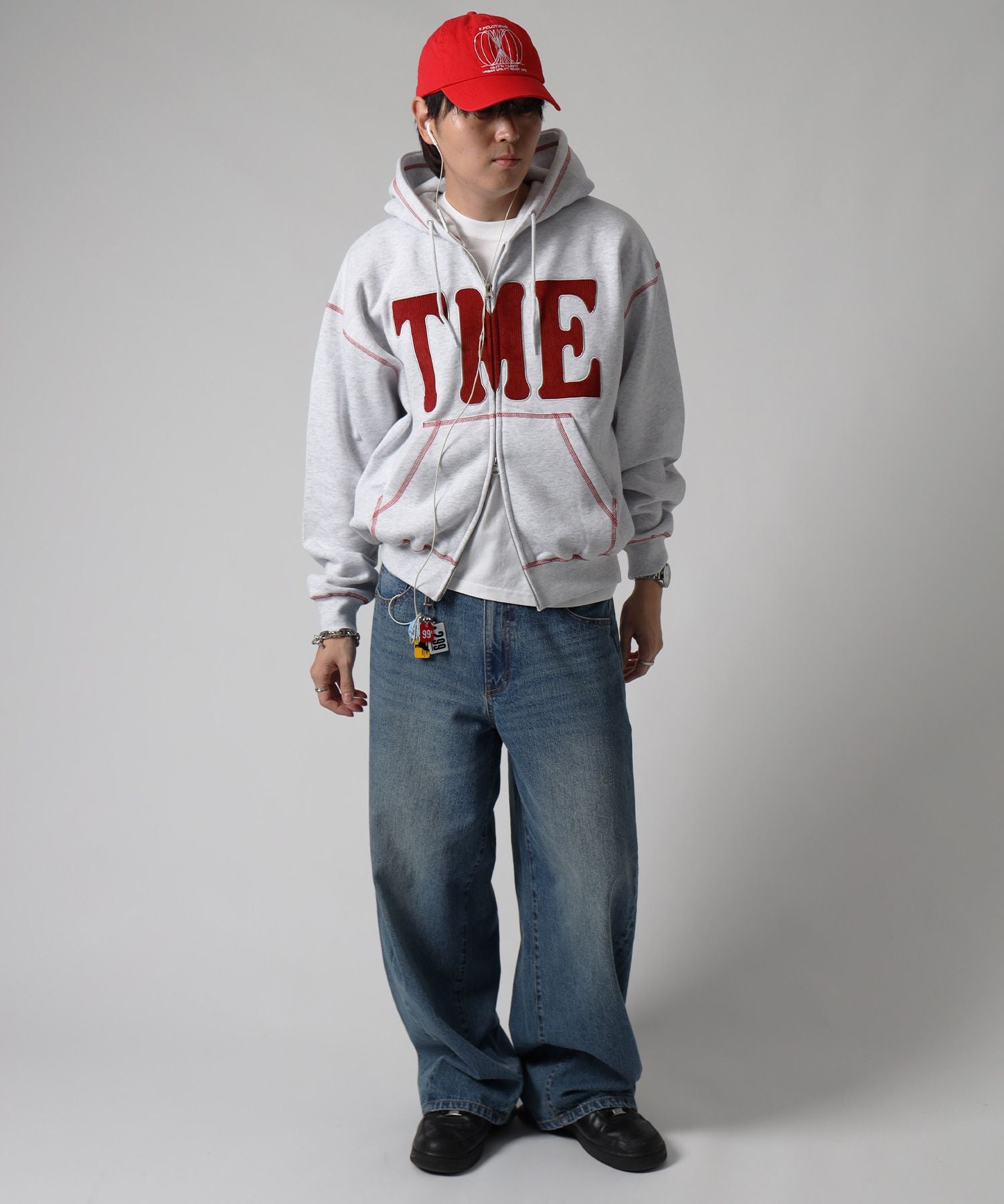 モデル:H178 Size:L アッシュグレー