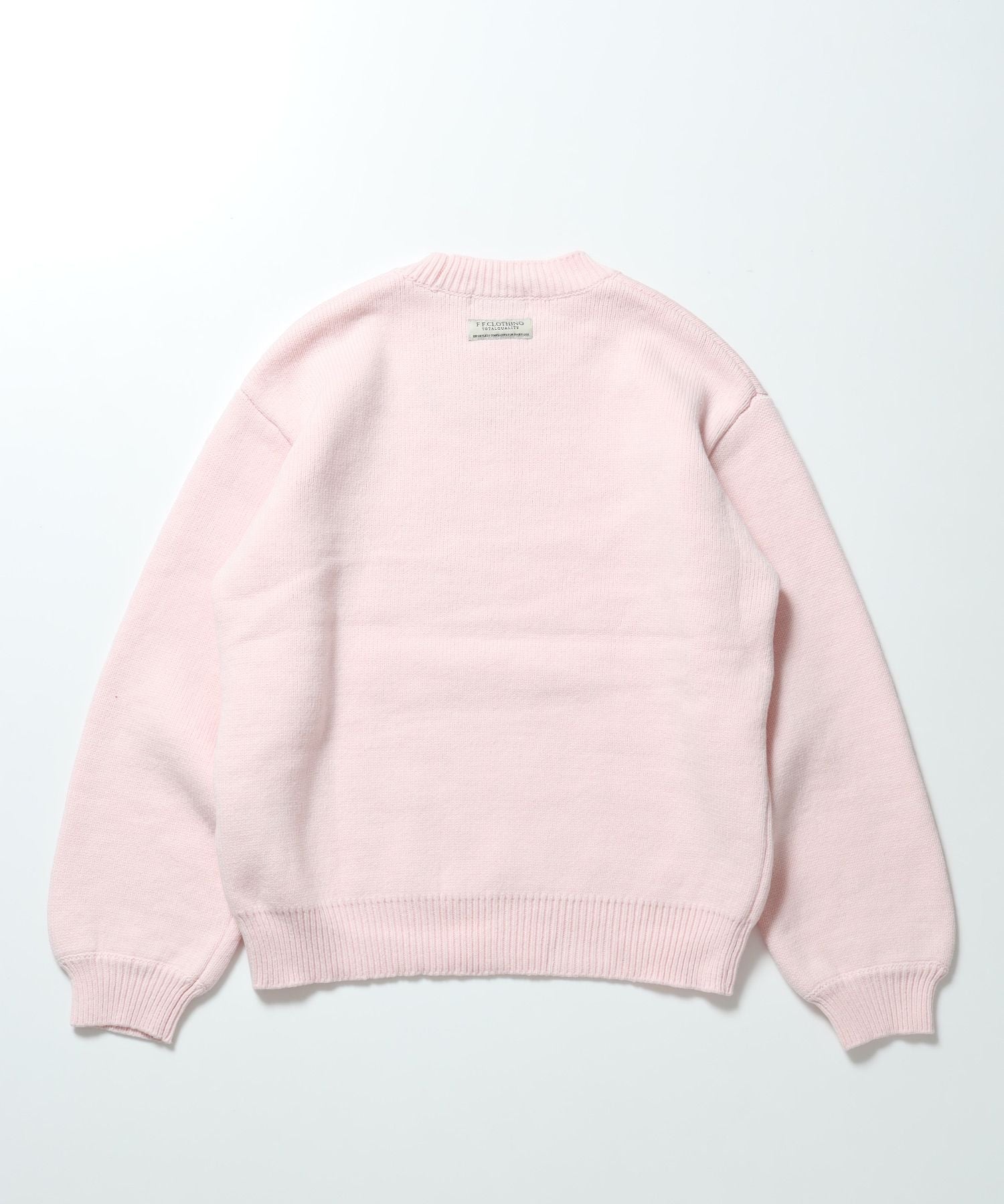 ソフトタッチボリュームスリーブクルーネックニット / ニット クルーネック ピスネーム 長袖 ユニセックス