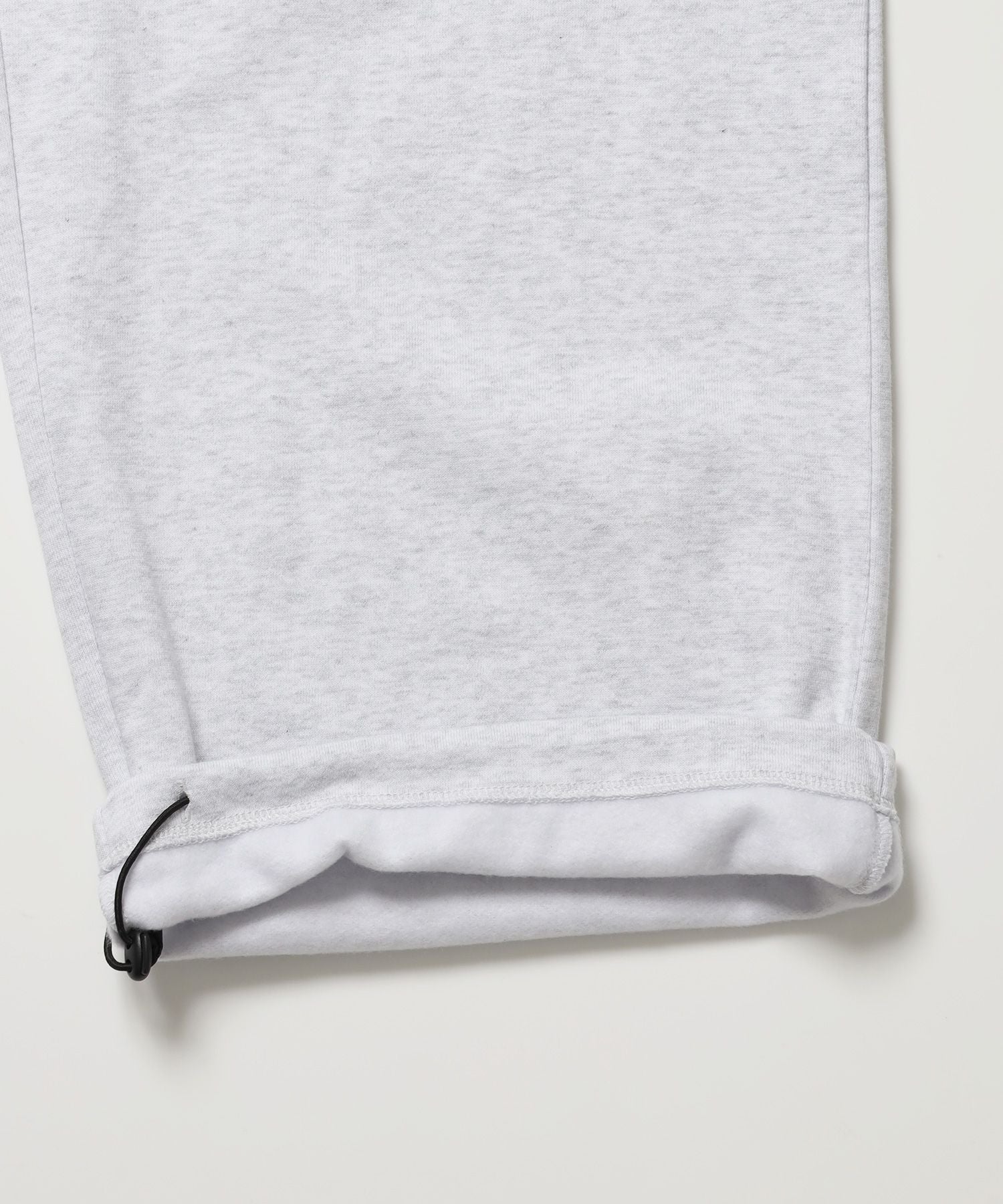 ※WEB限定 / es HOMEロゴ裏起毛スウェットパンツ / sqnzU basic logo sweat pants アッシュグレー