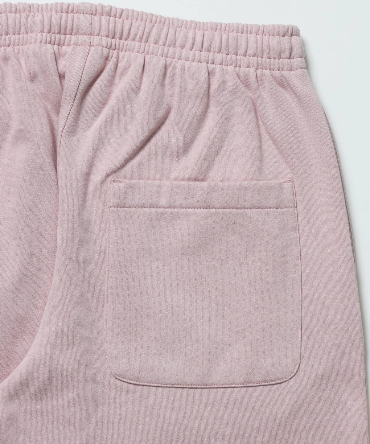 ※WEB限定 / es HOMEロゴ裏起毛スウェットパンツ / sqnzU basic logo sweat pants ピンク