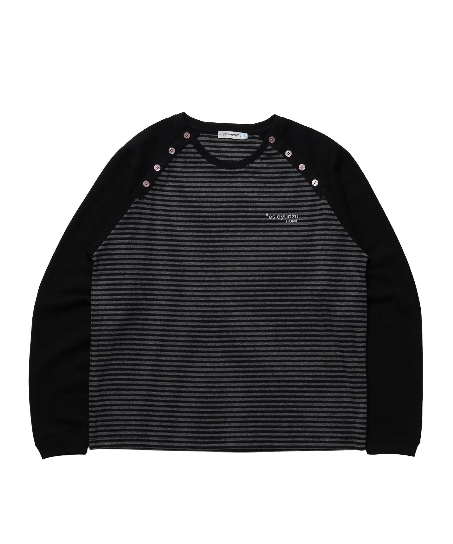【SEQUENZ(シークエンズ)】※WEB限定 / ダブルヘンリーワッフルロンT / sqnzU asetry neck thermal l/s tee 柄84