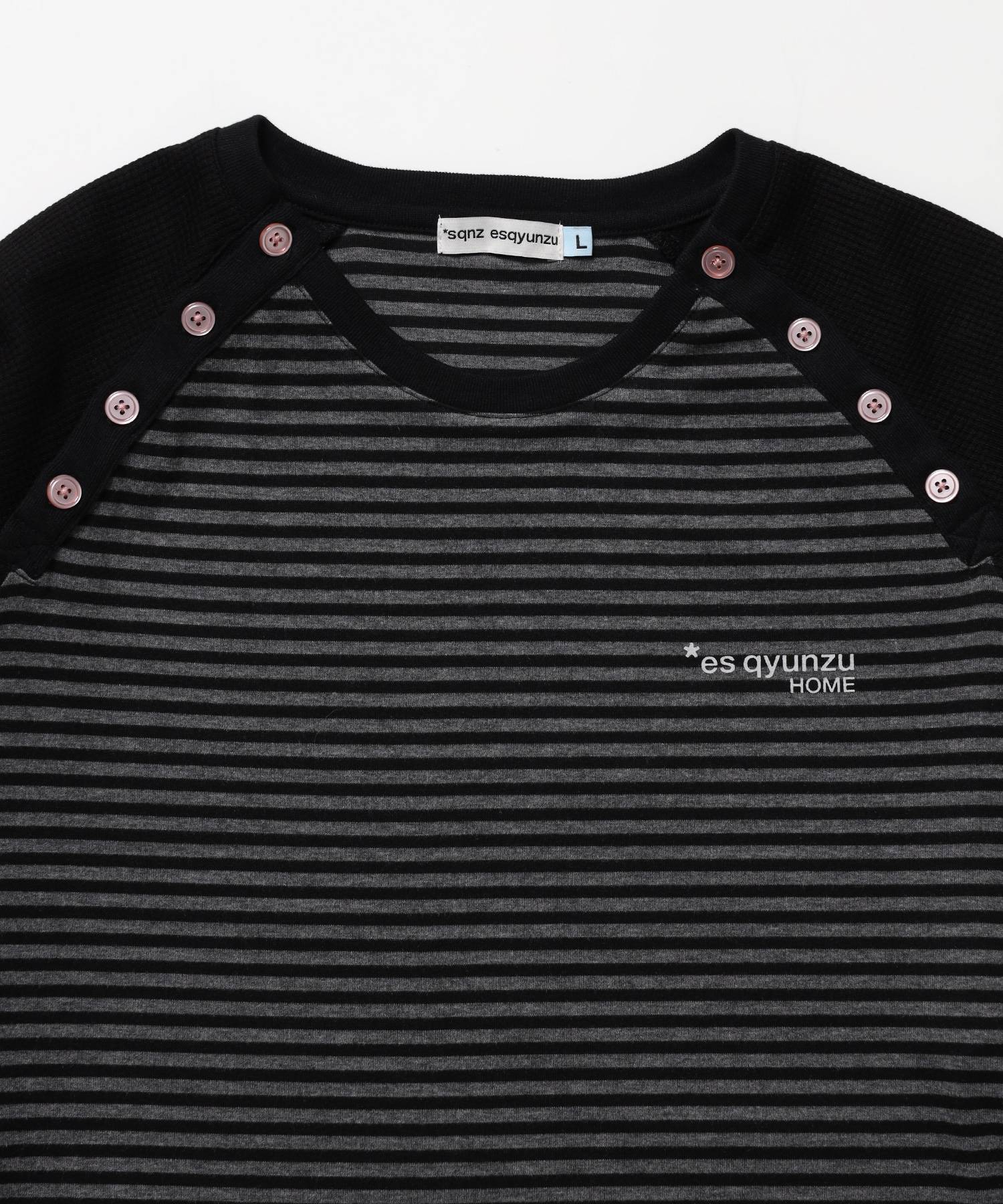 ダブルヘンリーワッフルロンT / sqnzU asetry neck thermal l/s tee