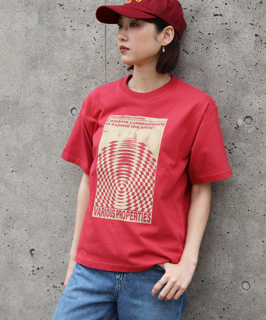 H163 Size:M レッド