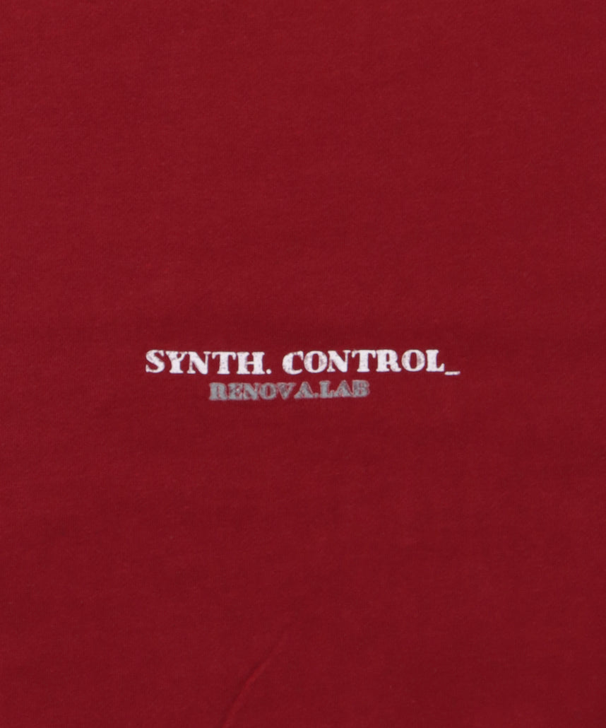 ヘビーウエイトスケッチロゴスウェット / 裏起毛 スウェット カジュアル ストリート ワイン