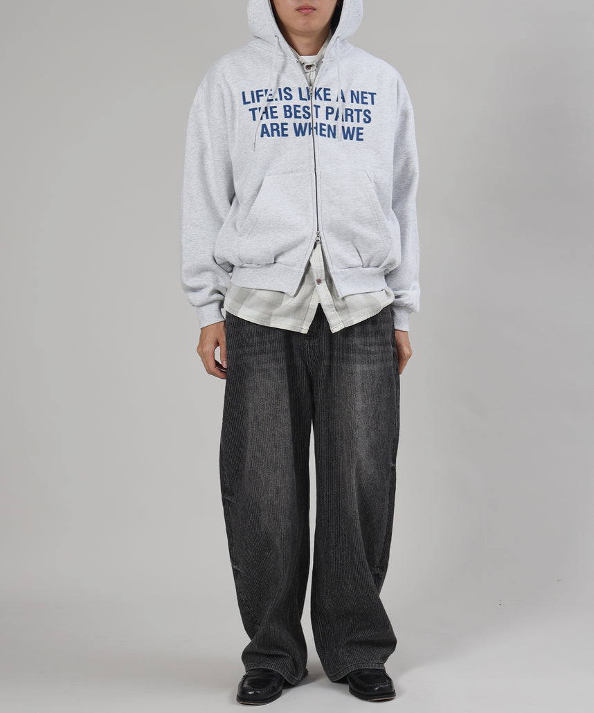 モデル:H178 Size : M アッシュグレー