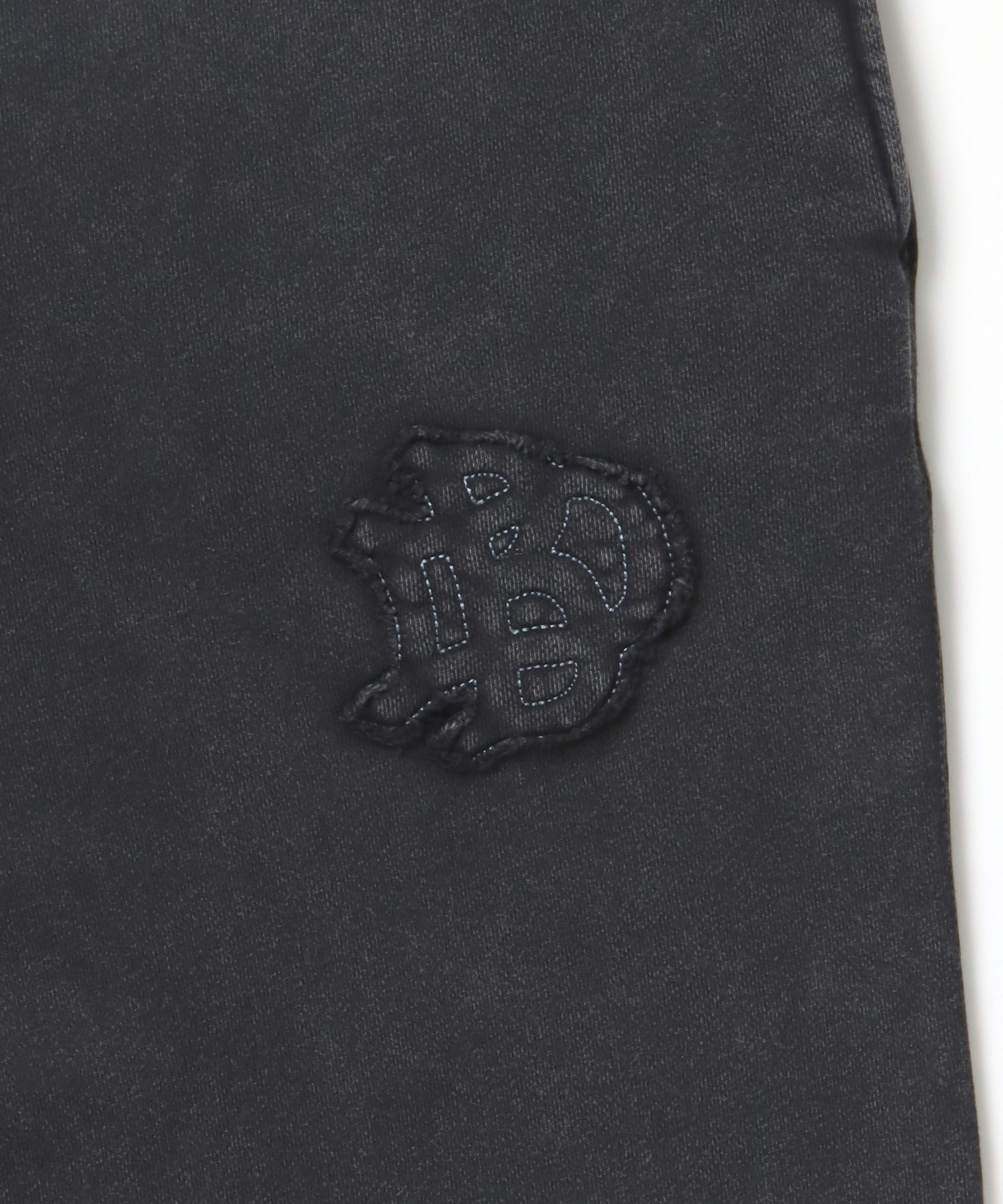 FADED WIDE SWEATPANTS / スウェットパンツ フェード ドローコード ワイド 裏毛 ≪SET UP着用可能≫ ブラック