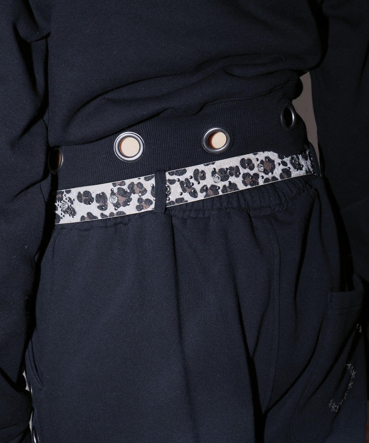 SEQUENZ RHINE STONE BELT LADIES / ベルト スタッズ ストーン リアルツリー レオパード レディース 雑貨 柄81