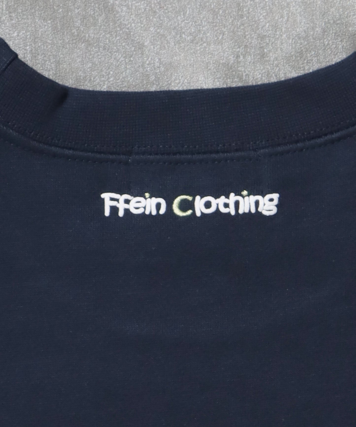 ヘビーウエイト企業ロゴスウェット / 裏起毛 スウェット カジュアル ストリート ネイビー