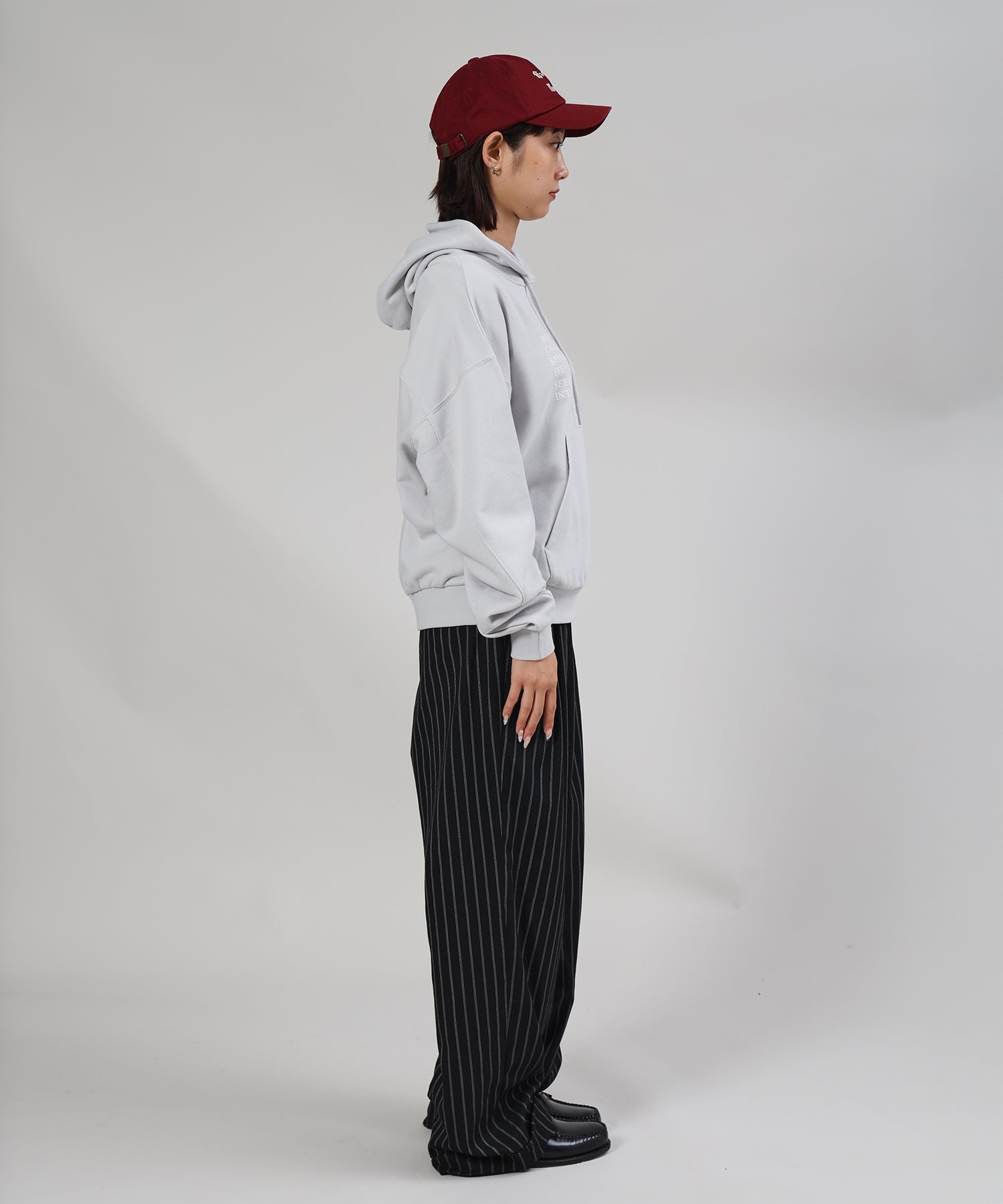 モデル:H163 Size : M アッシュグレー