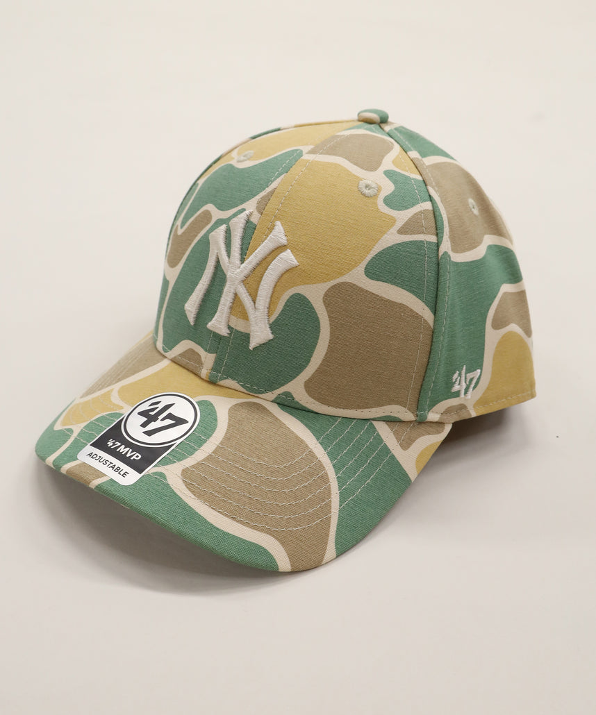 Yankees Tie Dye '47 CLEAN UP / ヤンキース クリーンナップ カモ柄