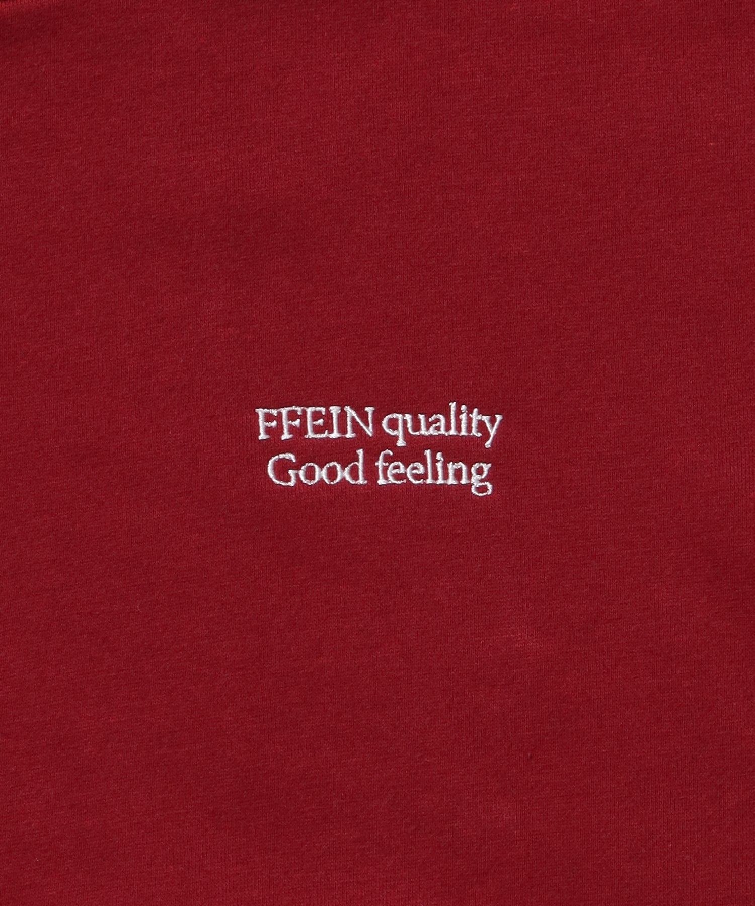 ヘビーウエイトワンポイントジップパーカー / パーカー ジップ ワンポイント ロゴ 裏起毛 フーディ ワイン