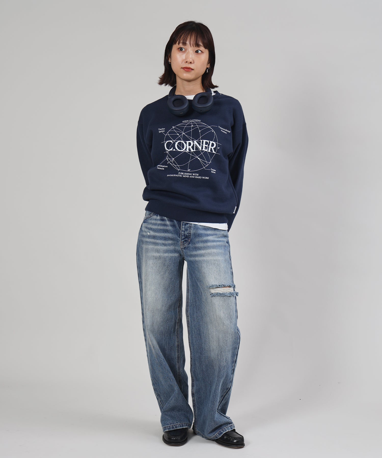 モデル:H163 Size : S ネイビー