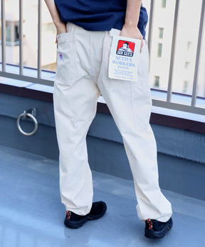 ACTIVEWORKPANTS Z5 / ベンズ アクティブワークパンツ テーパード シェフパンツ アイボリー