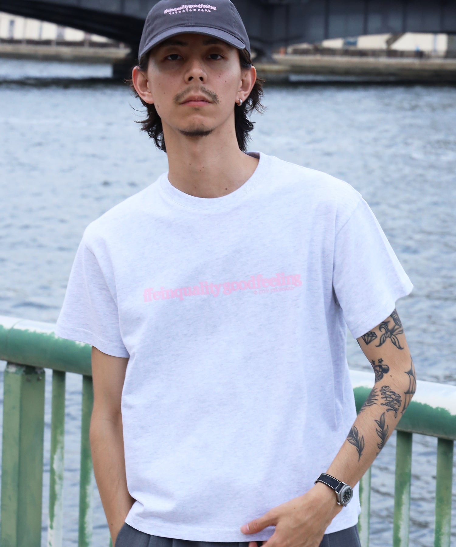 モデル:H178 Size:M アッシュグレー