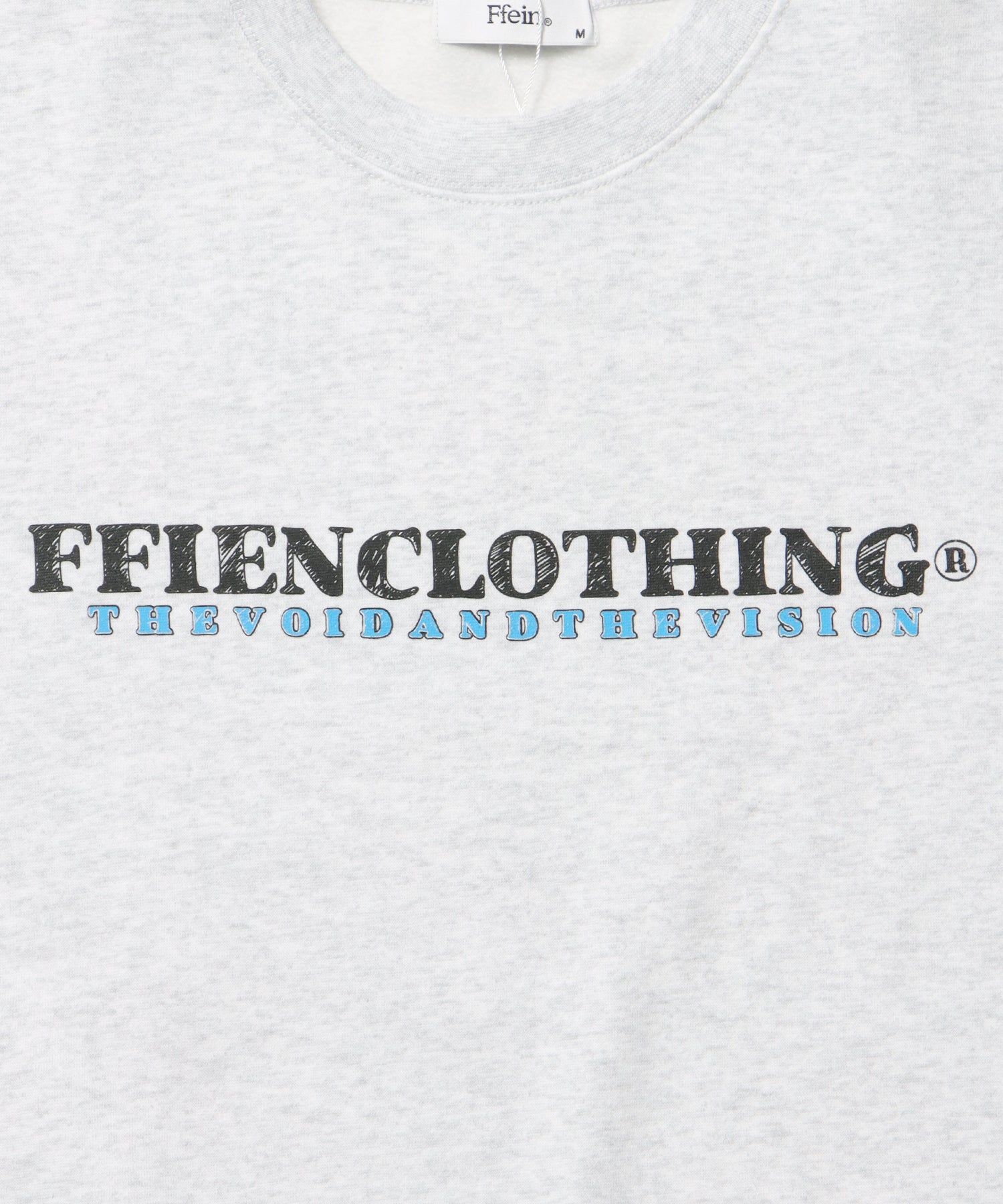 ヘビーウエイトスケッチロゴスウェット / 裏起毛 スウェット カジュアル ストリート アッシュグレー