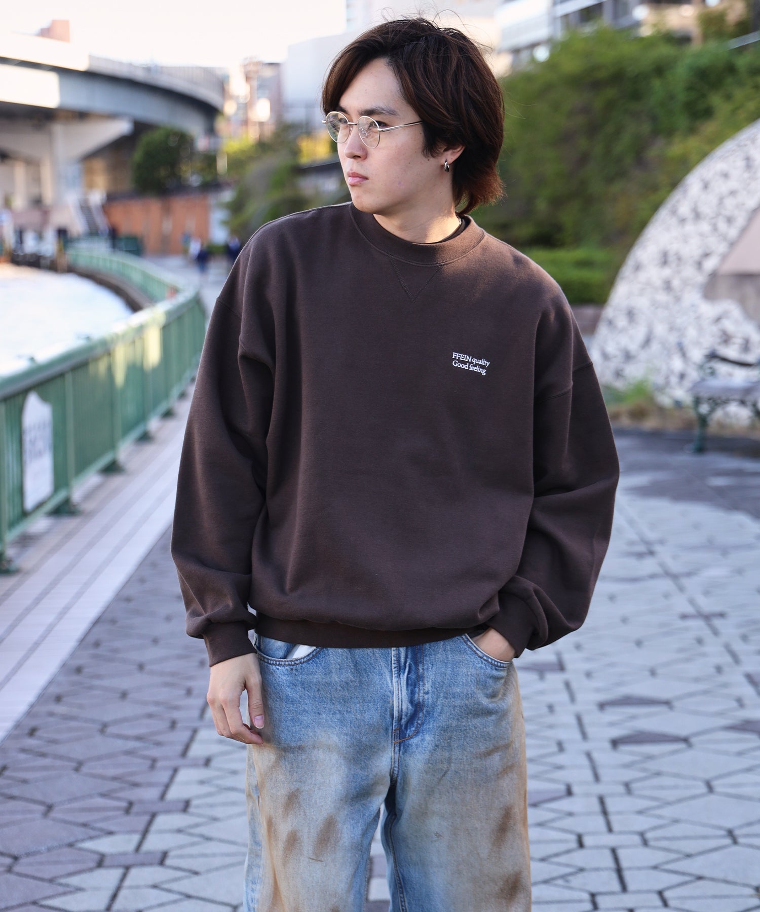 モデル:H178 Size:L ブラウン