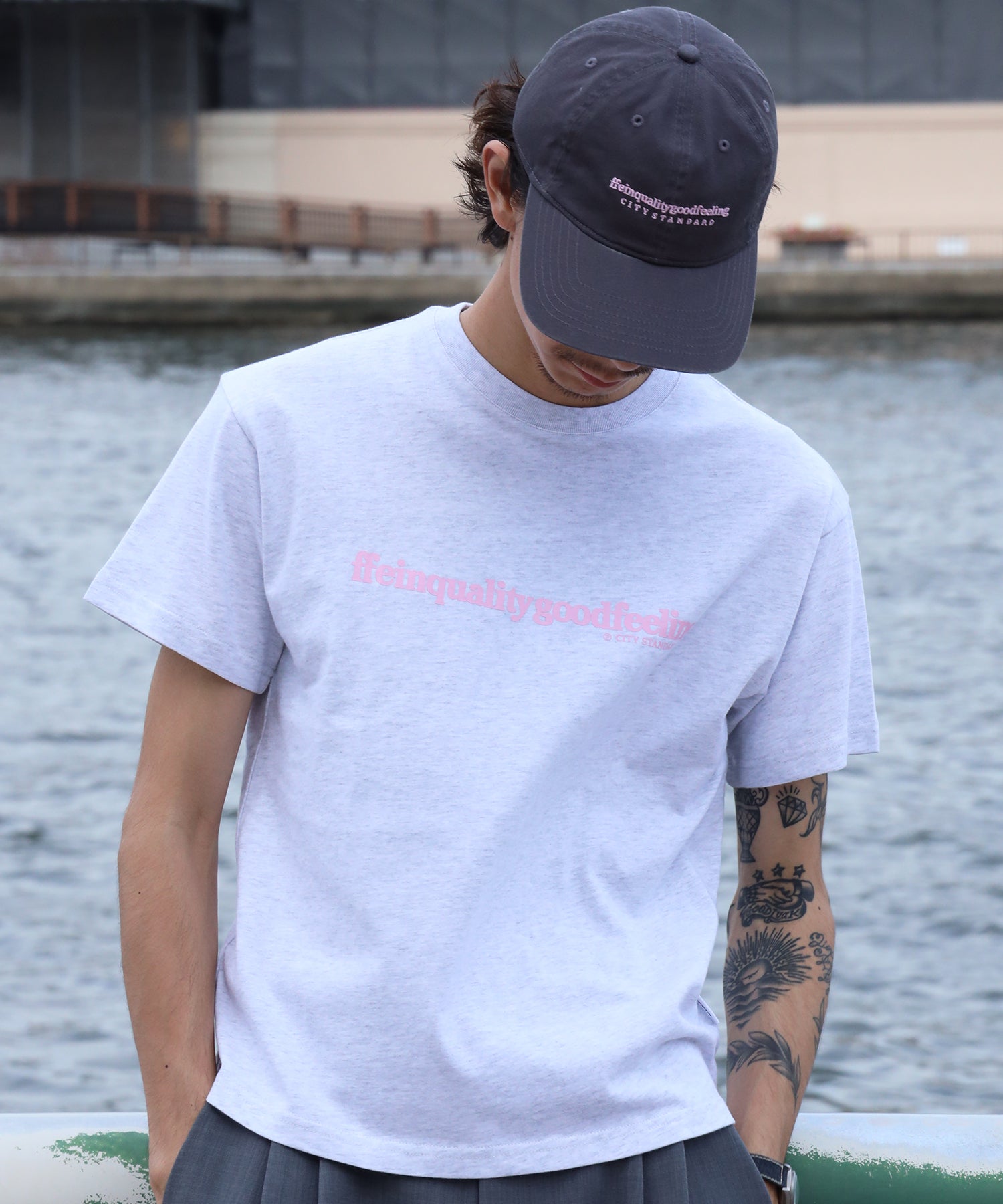モデル:H178 Size:M アッシュグレー