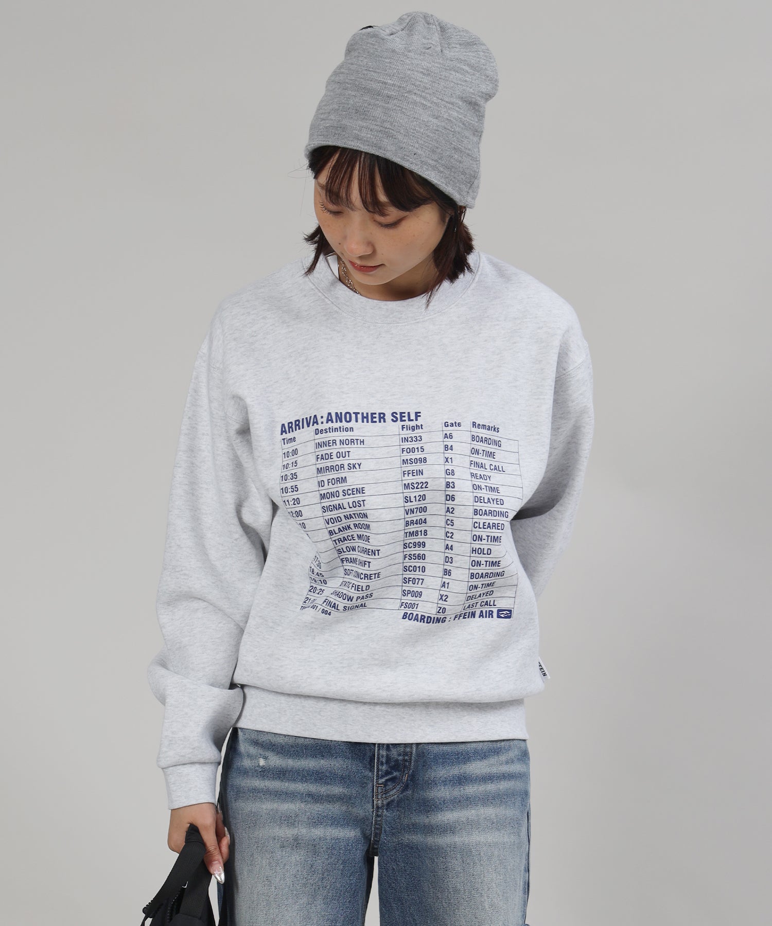 モデル:H163 Size : M アッシュグレー